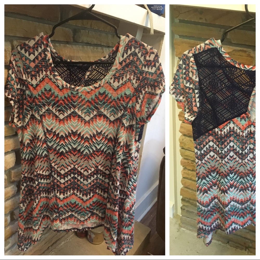 Colorful Crochet Top